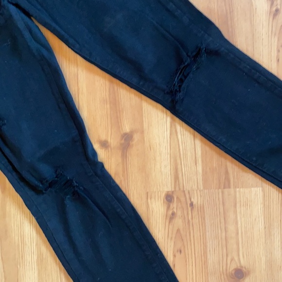 Paige | Black Skinny Jeans - Picture 4 of 5